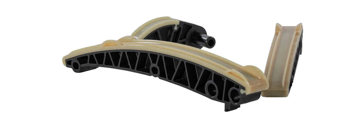 Slide rail product view · Gleitschienen Produktansicht
