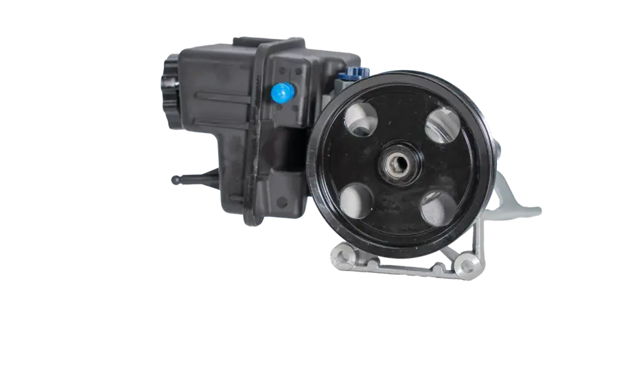 Hydraulic pump product view · Hydraulikpumpe Produktansicht
